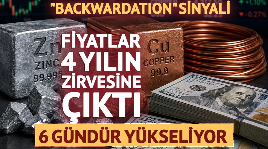 &Ccedil;inko fiyatları 4 yılın zirvesine &ccedil;ıktı! 6 g&uuml;nd&uuml;r y&uuml;kseliyor