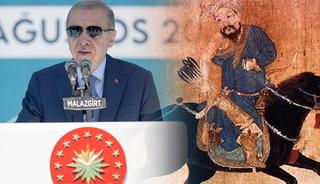 Cumhurbaşkanı Erdoğan tekrar tekrar s&ouml;yledi! Atın kuyruğunu bağlama geleneği merek konusu oldu: İşte anlamı...