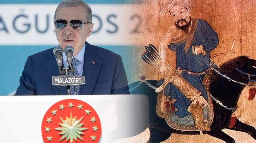 Cumhurbaşkanı Erdoğan tekrar tekrar s&ouml;yledi! Atın kuyruğunu bağlama geleneği merak konusu oldu: İşte anlamı...