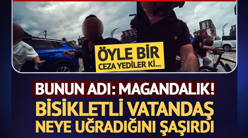 Uyarmak istedi darbedildi! Rize'deki trafik magandalarına ceza yağdı...