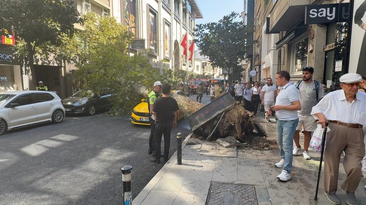 Yer: Nişantaşı! Ortalık savaş alanına d&ouml;nd&uuml;: Cadde trafiğe kapandı! 1