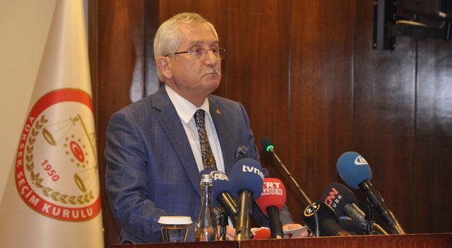 YSK Başkanı Güven, 24 Haziran kesin seçim sonuçlarını açıkladı