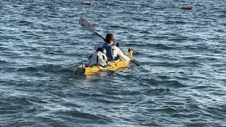 Marmara ve Ege'de kanoyla zorlu yolculuk!  83 gün sonra Bodrum'a ulaştı
