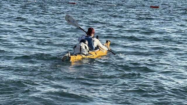 Marmara ve Ege'de kanoyla zorlu yolculuk!  83 gün sonra Bodrum'a ulaştı