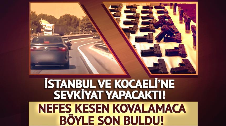 İstanbul ve Kocaeli'ye silah sevkiyatına b&uuml;y&uuml;k darbe