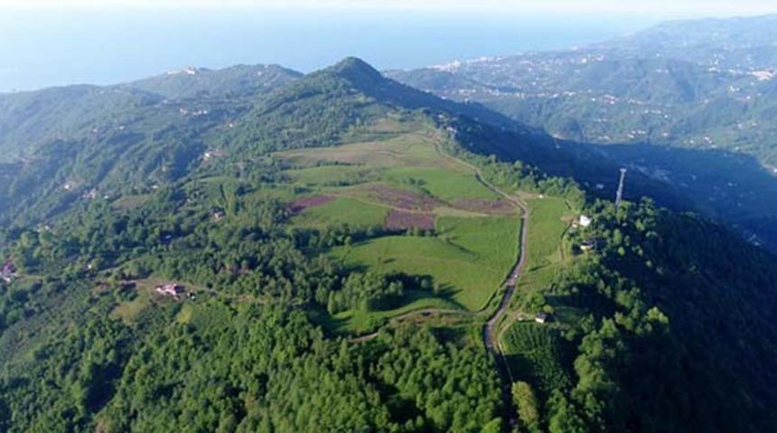 Trabzon'da dağın zirvesine OSB kurulacak