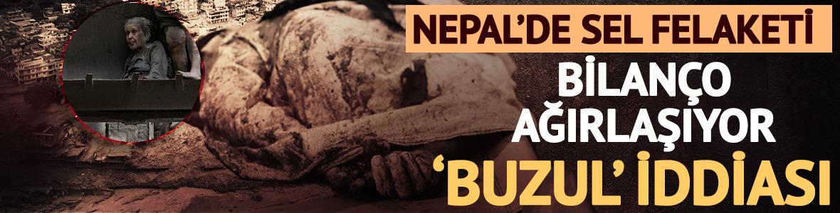 Nepal'deki sel felaketinde bilan&ccedil;o ağırlaşıyor! &Ccedil;ok sayıda insan kayıp