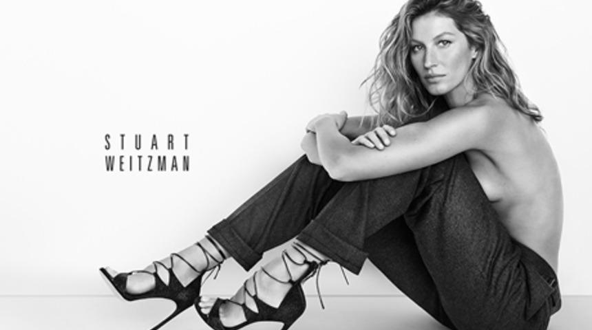 Gisele B&uuml;ndchen ve Stuart Weitzman işbirliği 