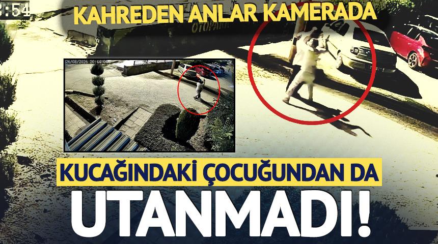 Kucağında &ccedil;ocuk varken katletti! Diyarbakır'daki kahreden kadın cinayeti kamerada