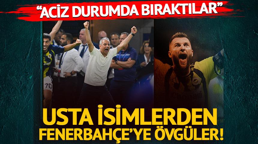 Lyon-Fenerbah&ccedil;e ma&ccedil;ı sonrası yazarlardan &ouml;vg&uuml;ler! "Aciz durumda bıraktılar"