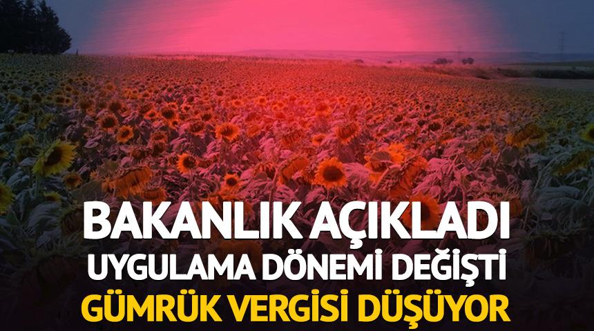 Bakanlık a&ccedil;ıkladı: 1 Ekim'den itibaren g&uuml;mr&uuml;k vergisi d&uuml;ş&uuml;yor