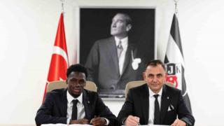 Beşiktaş'tan bir transfer daha! Siyah-Beyazlılar Ernest Poku’yu resmen açıkladı
