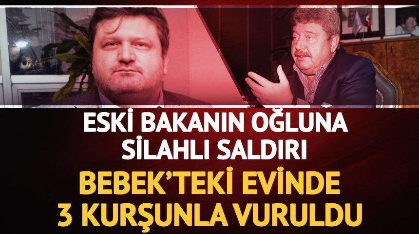 Eski Bakan Mehmet Ali Yılmaz'ın oğluna evinde silahlı saldırı