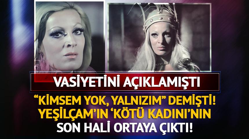 Yeşil&ccedil;am'ın efsanesi Lale Belkıs son haliyle g&uuml;ndemde! Vasiyetini a&ccedil;ıklamıştı