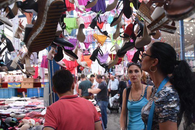 Dövizde kur farkı arttı, Bulgarlar Edirne'ye akın etti