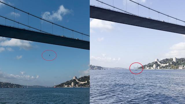 Korkunç anlar kamerada! FSM Köprüsü'nden atladı: Mucizevi kurtuluş