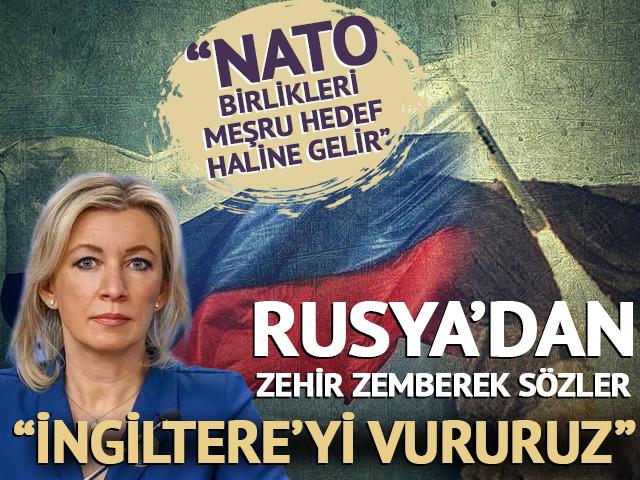 Rusya'dan zehir zemberek s&ouml;zler! "İngiltere'yi vururuz"