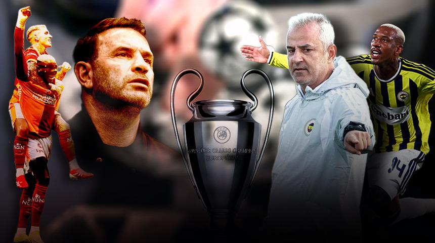 UEFA Şampiyonlar Ligi'nde kura heyecanı! Fenerbah&ccedil;e ve Galatasaray'ın rakipleri belli oldu