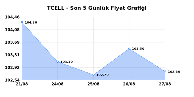 TURKCELL (TCELL) 28 Ağustos Cuma 2026 G&uuml;nl&uuml;k Teknik Analiz 1