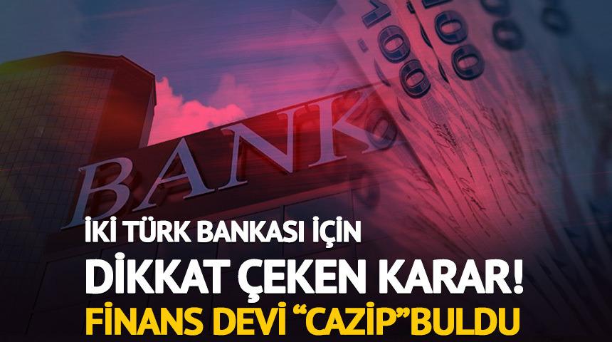 ABD'li finans devi 2 T&uuml;rk bankası i&ccedil;in &ldquo;Cazip hisseler&rdquo; dedi