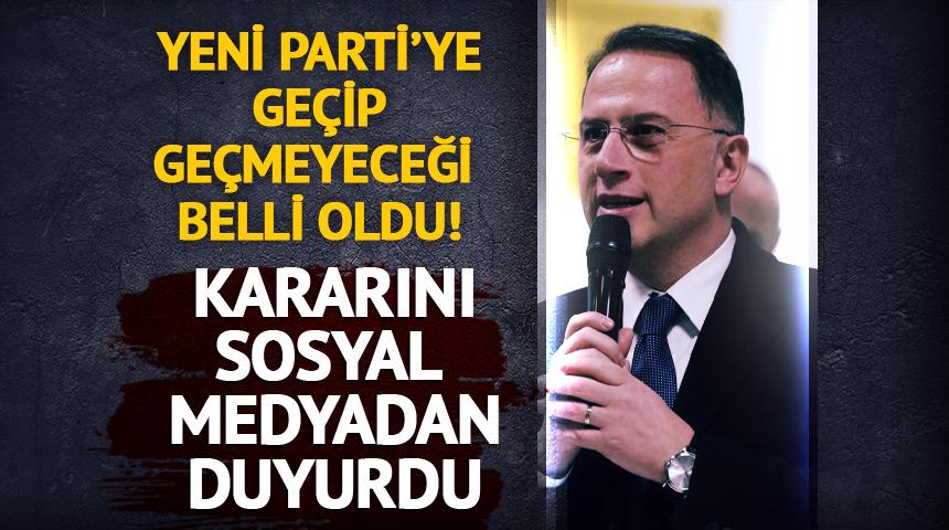 Mehmet Murat &Ccedil;alık siyasete CHP'de devam edeceğini a&ccedil;ıkladı