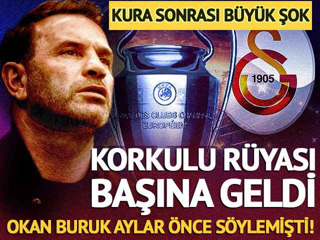 Okan Buruk aylar &ouml;nce s&ouml;ylemişti! Korkulu r&uuml;yası başına geldi