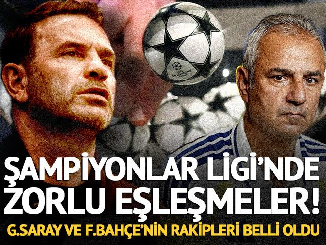 UEFA Şampiyonlar Ligi'nde kura heyecanı! İşte rakiplerimiz...
