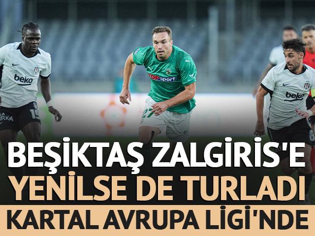 Beşiktaş Zalgiris'e kaybetti ama turu kaptı! Kartal Avrupa Ligi'nde