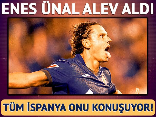 T&uuml;m İspanya Enes &Uuml;nal'ı konuşuyor! Durdurulamaz g&uuml;&ccedil; haline geldi