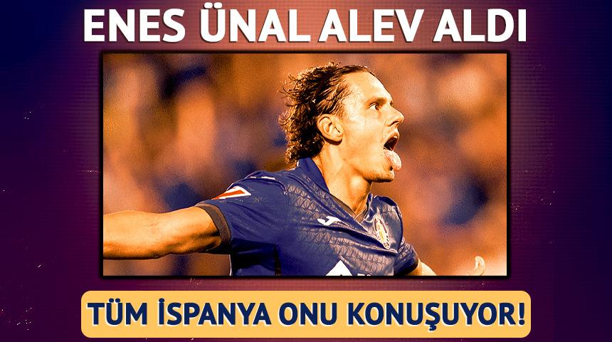T&uuml;m İspanya Enes &Uuml;nal'ı konuşuyor! Durdurulamaz g&uuml;&ccedil; haline geldi