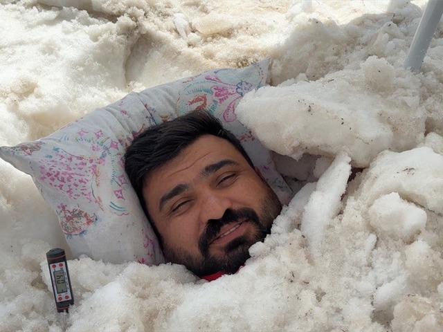 40 dereceden ka&ccedil;ıp kendini kara g&ouml;md&uuml;