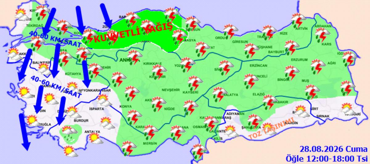 Hava bir anda değişiyor! 10 il için alarm verildi, sıcaklıklar 5 derece düşecek 2