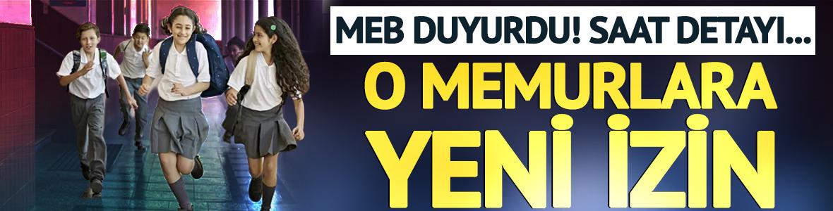 Kamuda &ccedil;alışan velilere 4 g&uuml;n izin