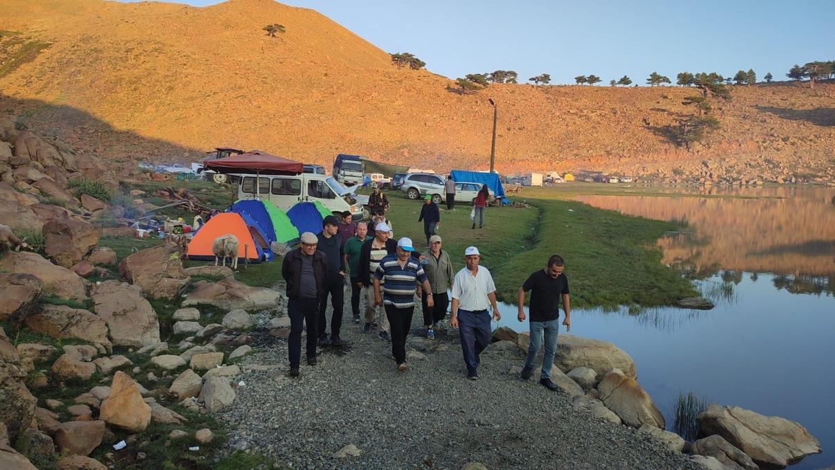 Dağın zirvesinde 7 asırlık gelenek! Yörükler akın etti 2