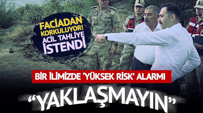 Faciadan korkuluyor: Acil tahliye istendi