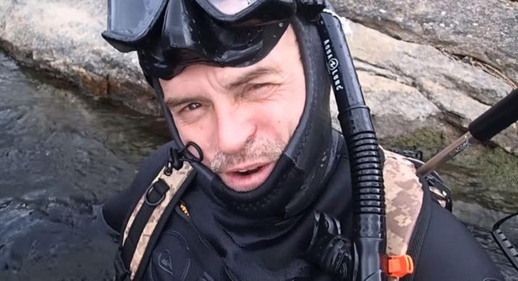 Sualtından servet değerinde eşya çıkardı! G1