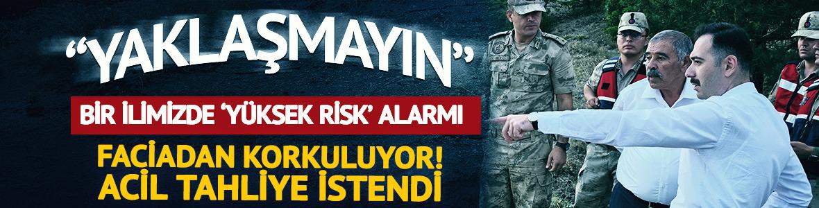 Faciadan korkuluyor: Acil tahliye istendi