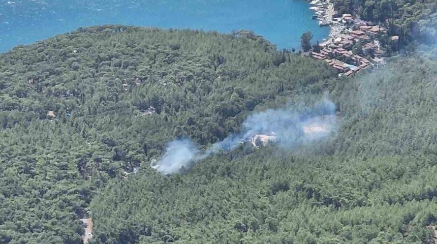 Akyaka&rsquo;da korkutan yangın hızlı m&uuml;dahaleyle s&ouml;nd&uuml;r&uuml;ld&uuml;