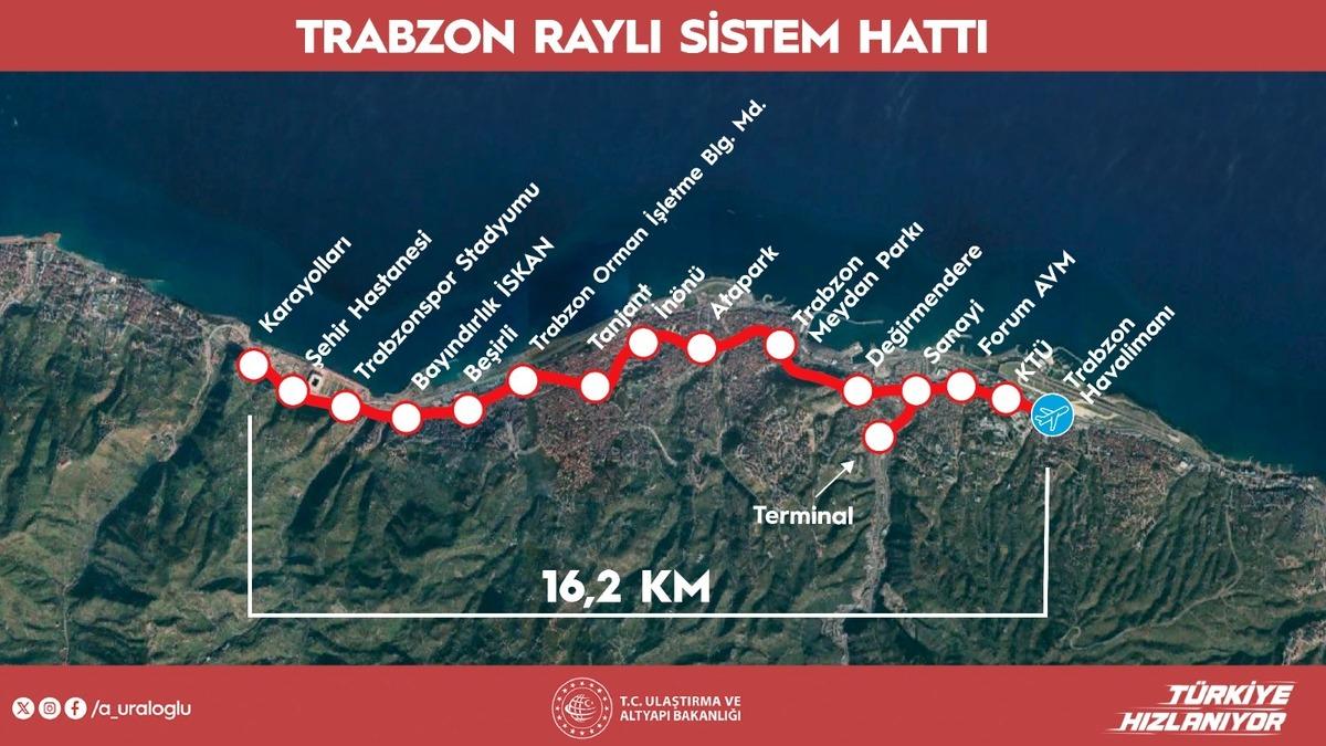 Ulaşımda yeni d&ouml;nem! 16 istasyonlu hat 26 dakikada ulaşım sağlayacak 2