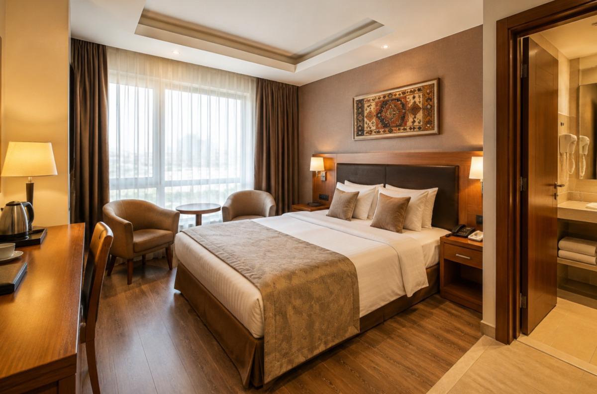 Kayseri Otel merkezi ve konforlu konaklama: Gevher Otel 2