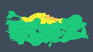 İçişleri Bakanlığı'ndan 28-29 Ağustos tarihleri için sağanak uyarısı