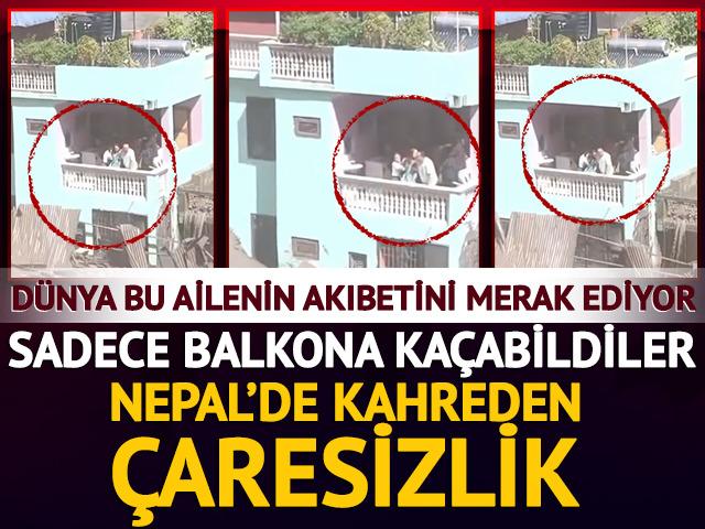Nepal'de kahreden &ccedil;aresizlik