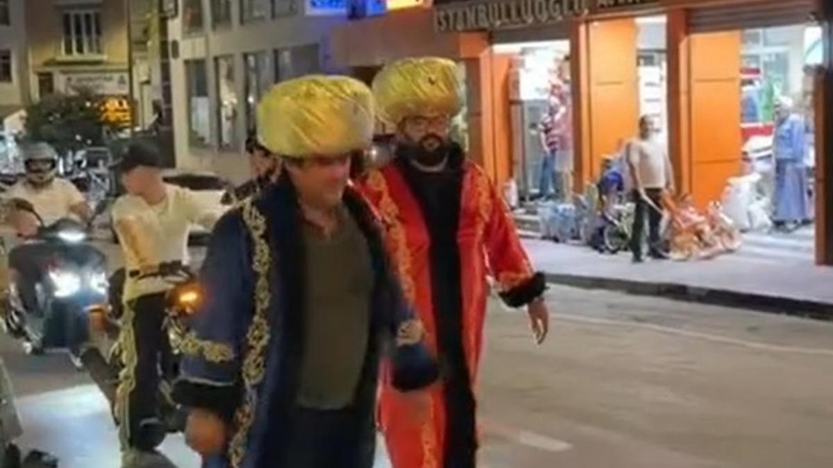 Sinop’ta padişah kostümüyle sıra dışı yürüyüş - Güncel Haberler