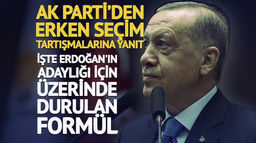 İşte Erdoğan'ın adaylığı i&ccedil;in &uuml;zerinde durulan form&uuml;l