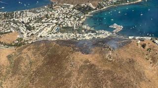 Bodrum’daki yangın kontrol altına alındı