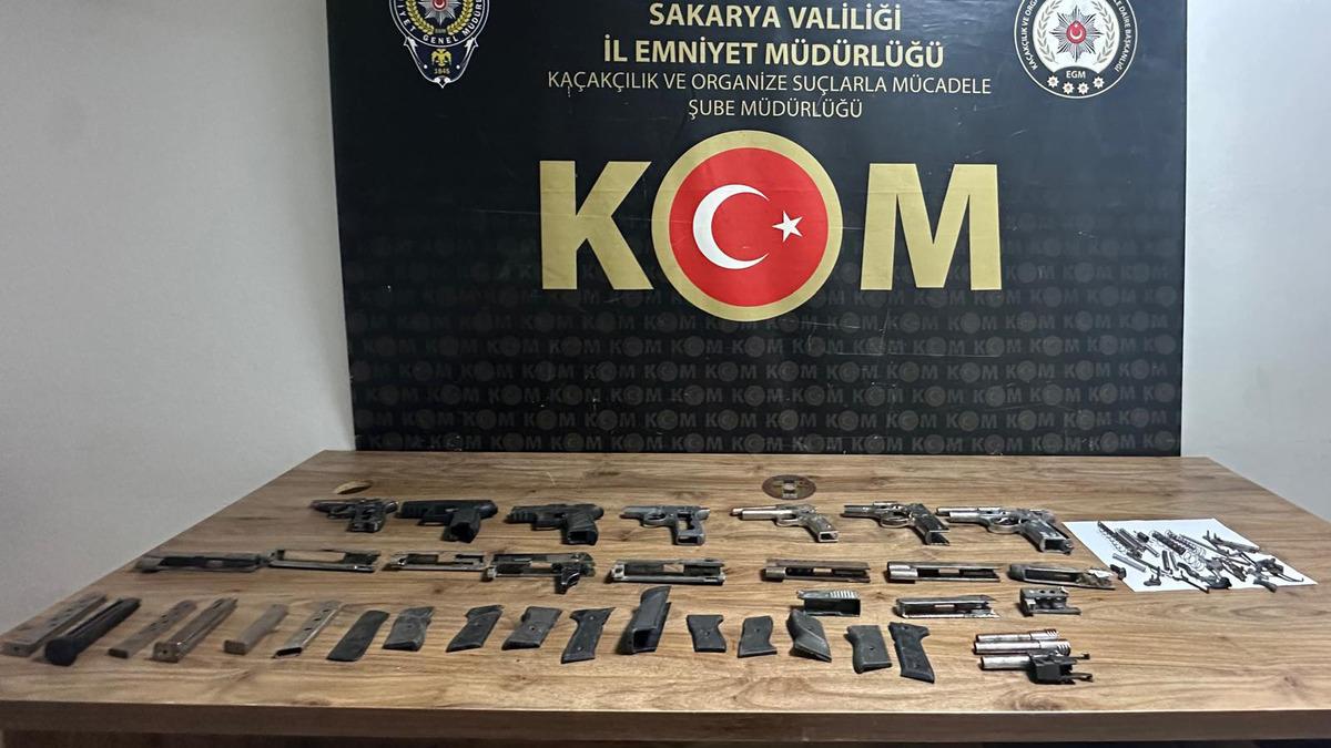 Sakarya’da silah kaçakçılığı operasyonu: 1 gözaltı - Güncel Haberler