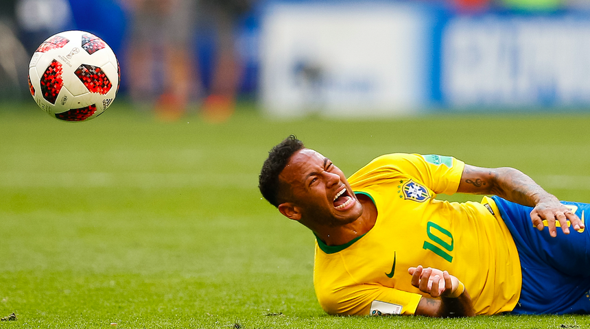 Neymar Dünya Kupası'nda 4 maçta 14 dakika yerden kalkamadı!