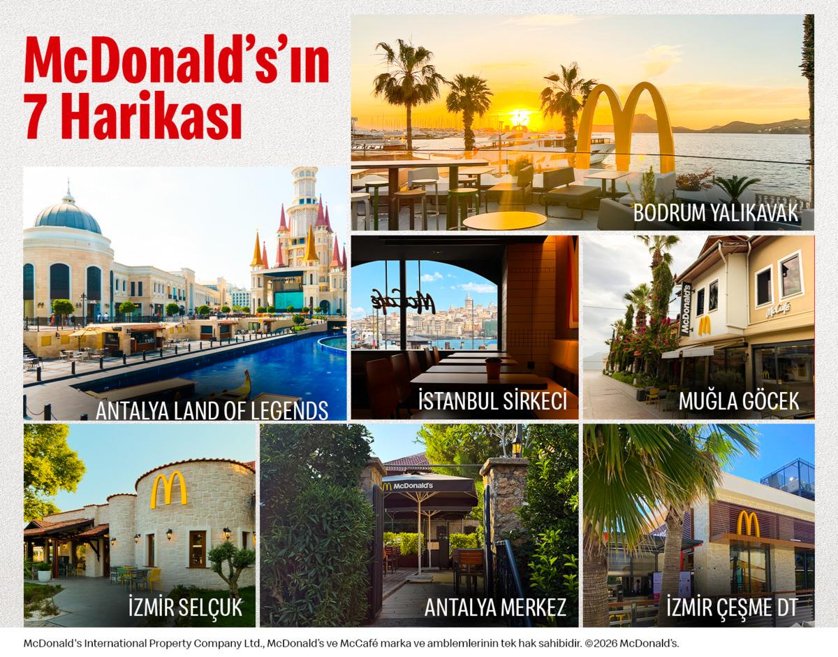 McDonald’s’ın 7 harikası: Şehirlerin ruhuyla buluşan restoranlar 1