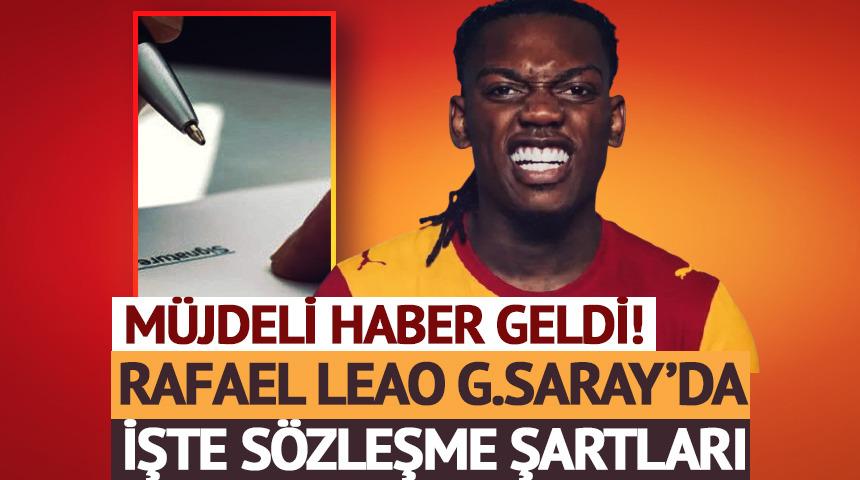 M&uuml;jdeli haber geldi! Rafael Leao G.Saray'da: İmzaya geliyor...