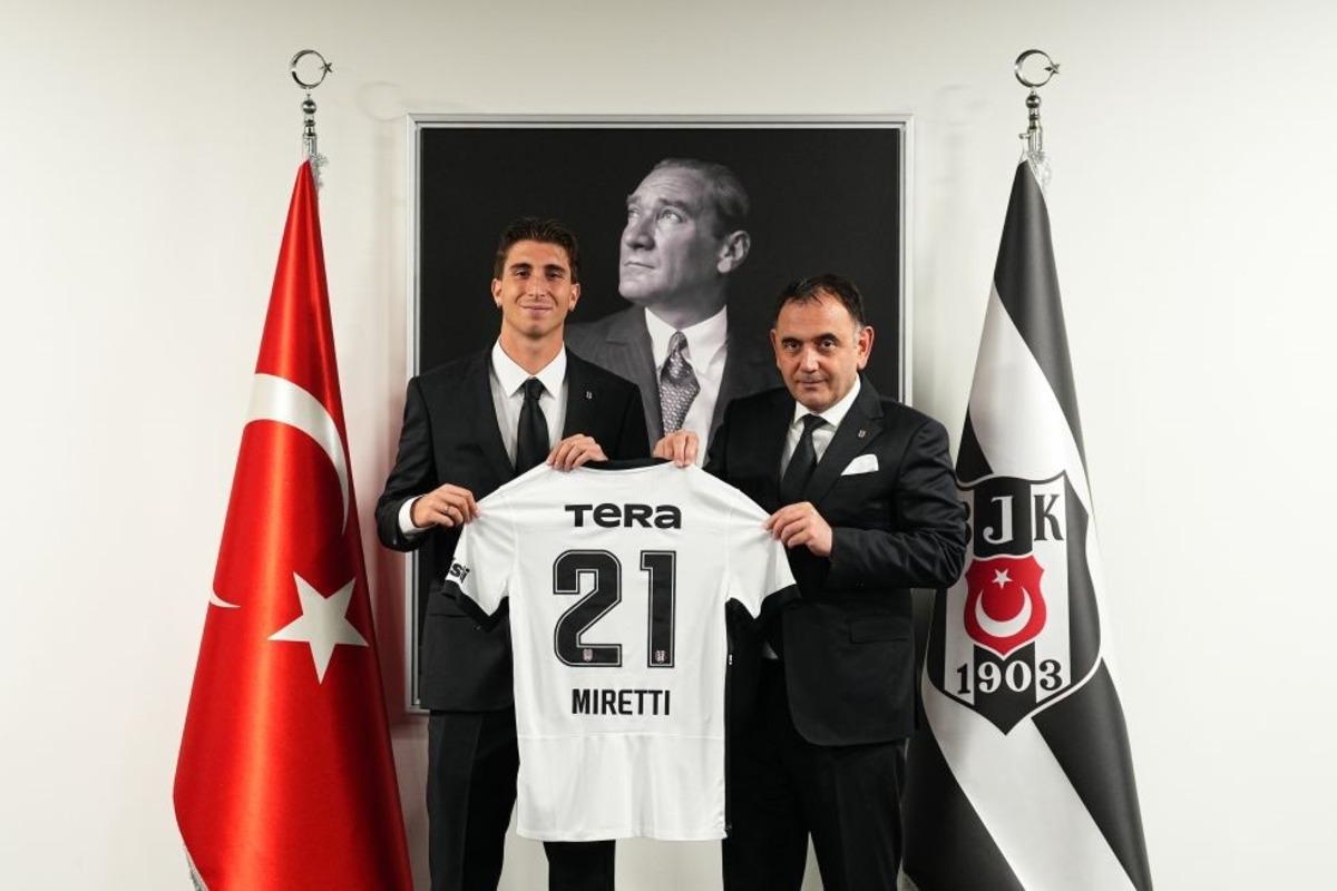 Beşiktaş tan bir transfer daha! Siyah-Beyazlılar Miretti yi resmen açıkladı: İşte maliyeti 1